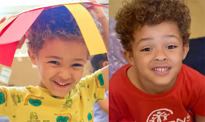 Lorenzo, Horizons GFA student in our PreK–8 Program.